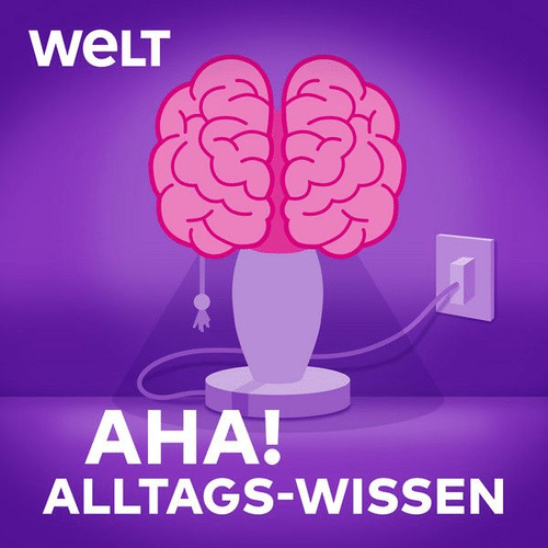 Aha - Zehn Minuten Alltags-Wissen Podcast - Logo